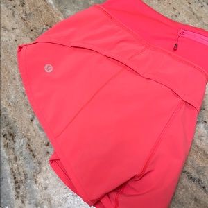 Lululemon Speed Up Short 3” Hot Pink